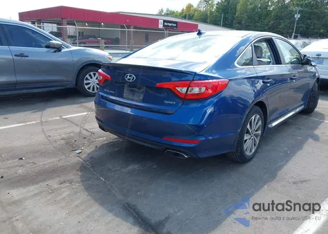2017 Hyundai Sonata Sport from USA, damaged, VIN 5NPE34AF4HH556852